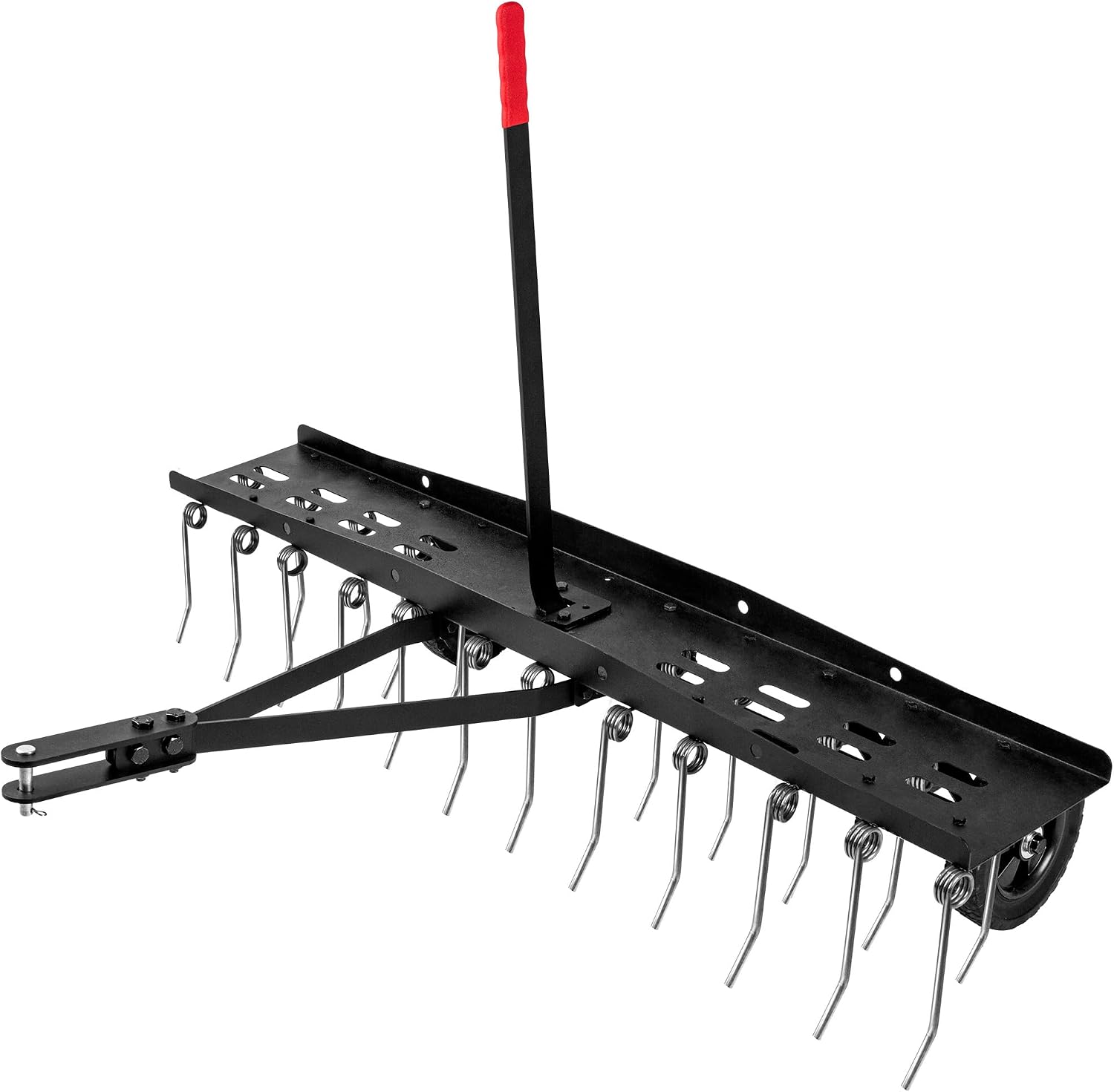 Gardening Tools Heavy Duty - Rastrello Aeratore per Prato Trainabile, Attrezzatura