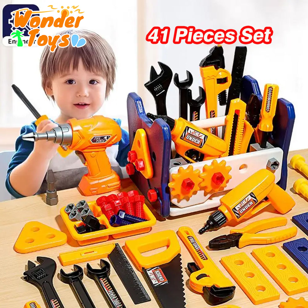 Gardening Tools Girly - Set da 41 pezzi con trapano