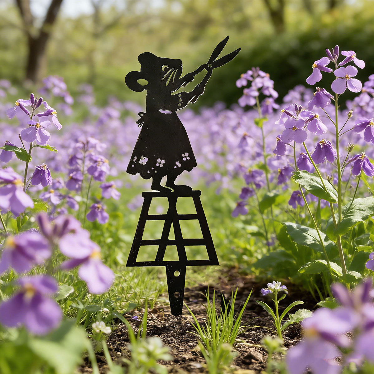 Gardening Tools Basic - Colonna da giardino in metallo con
