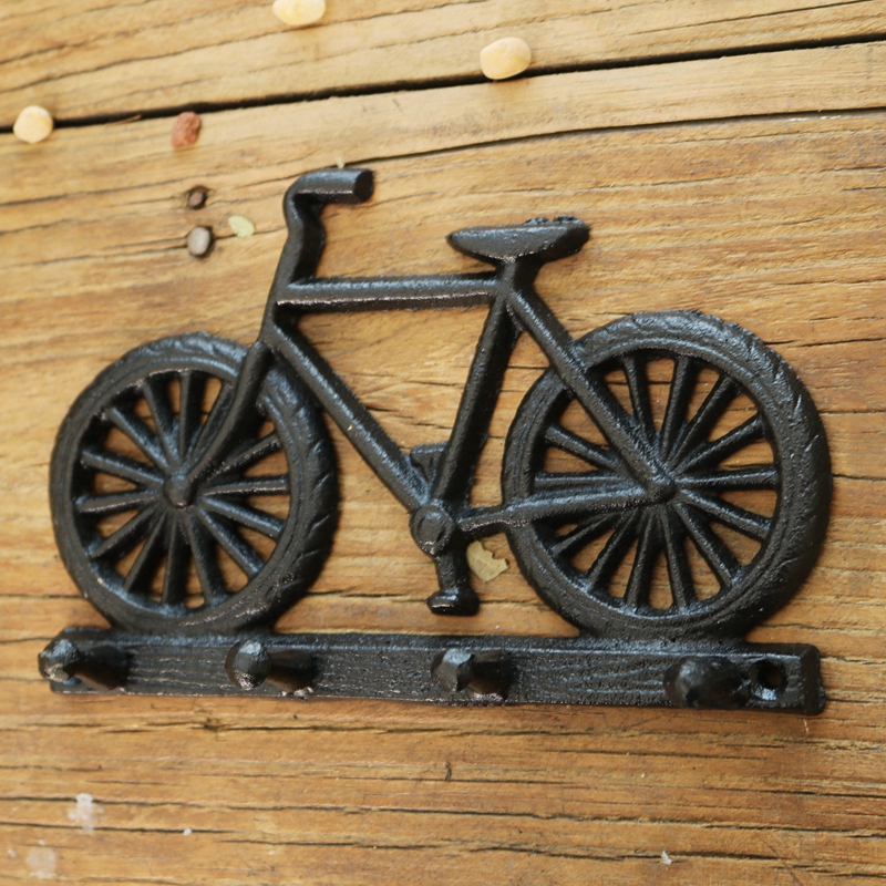 Vintage Black Cast Iron Bicycl - Gardening Tools Cartoon recensione e prezzo