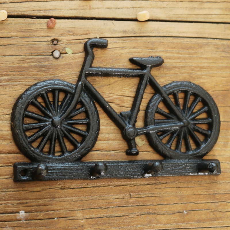 Vintage Black Cast Iron Bicycl - Gardening Tools Cartoon recensione e prezzo