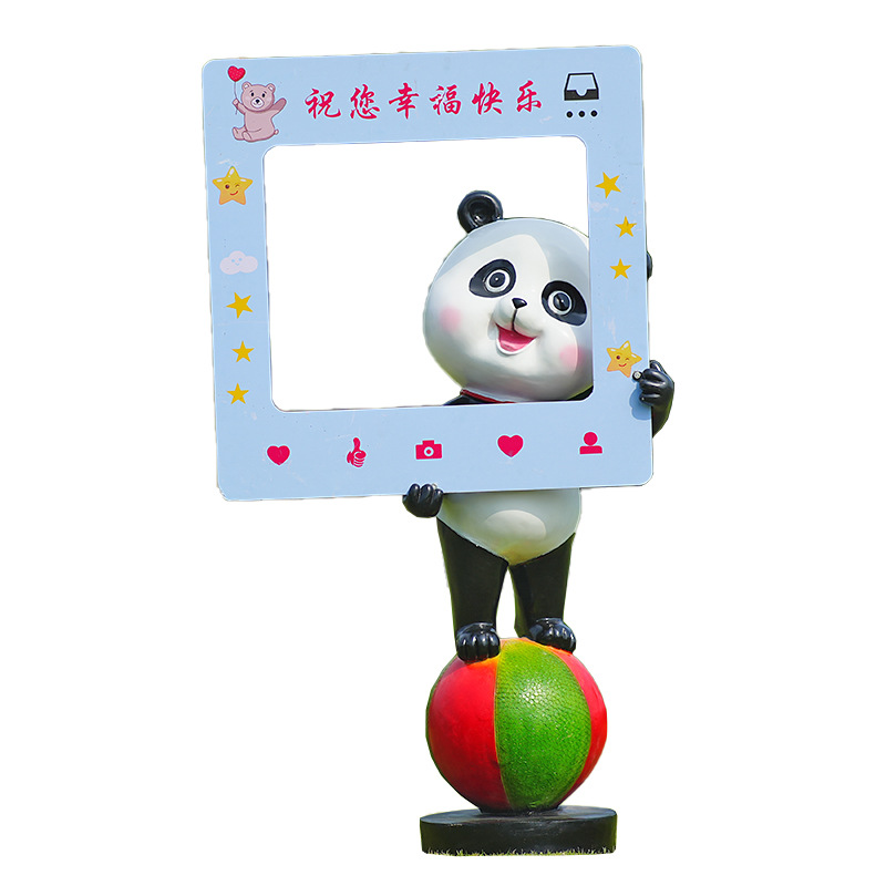Cartoon panda ornamento scultu - Gardening Tools Cartoon recensione e prezzo