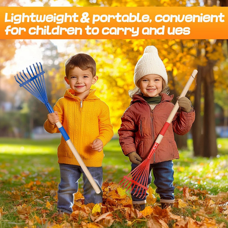 Rastrello per bambini con mani - Gardening Tools For 3 Year Old recensione e prezzo