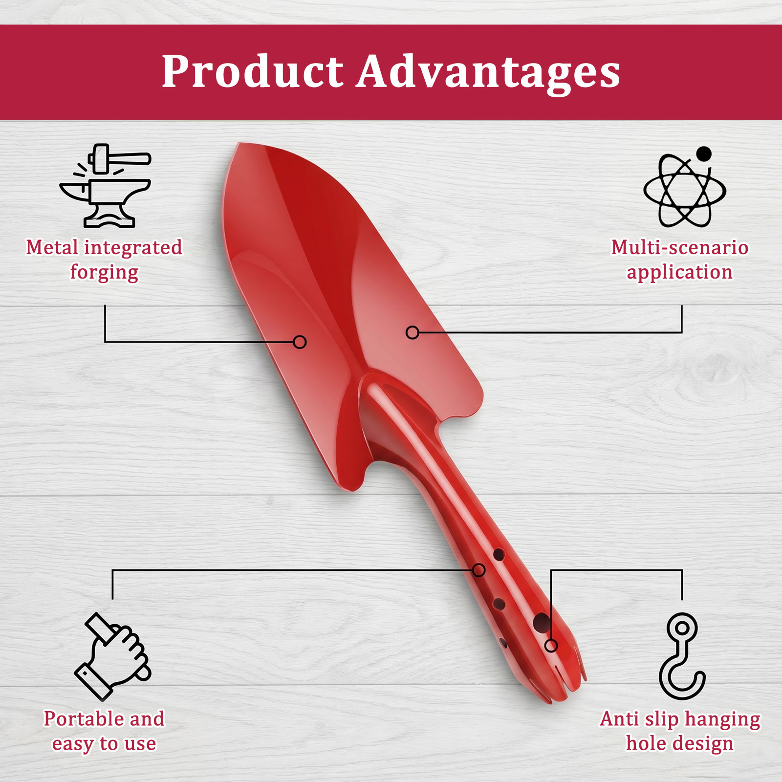 Paletta da Giardino in Metallo - Garden Hand Trowel recensione e prezzo