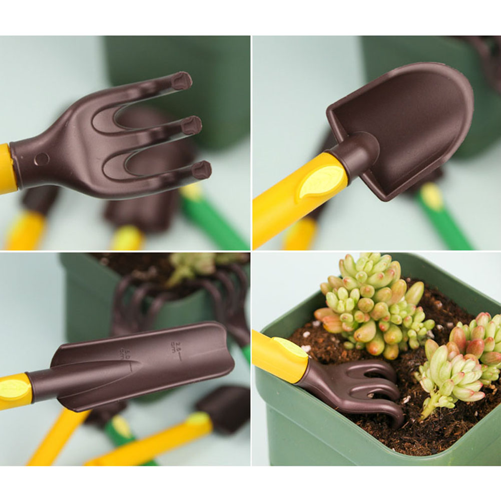 3 pezzi kit di attrezzi da gia - Gardening Tools Kit For Kids recensione e prezzo