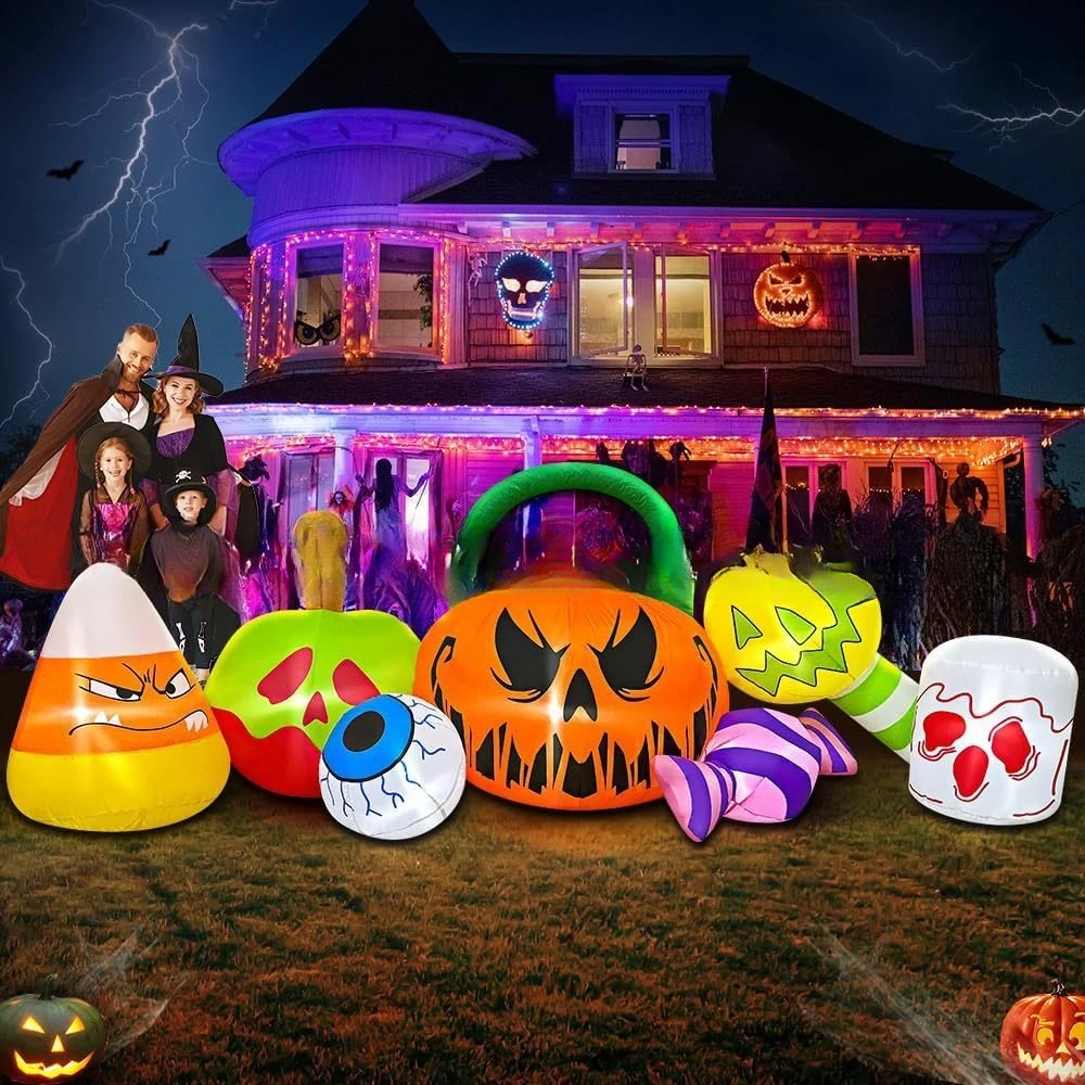 Zucca gonfiabile di Halloween  - Gardening Tools Cartoon recensione e prezzo