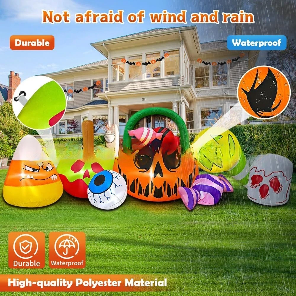 Zucca gonfiabile di Halloween  - Gardening Tools Cartoon recensione e prezzo