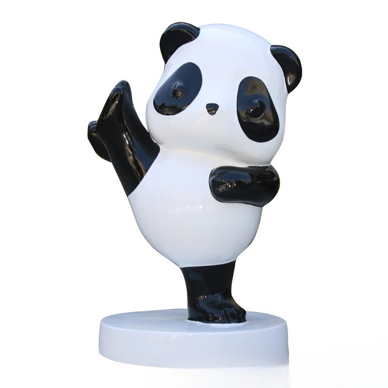 Scultura di panda simulata, gr - Gardening Tools Cartoon recensione e prezzo